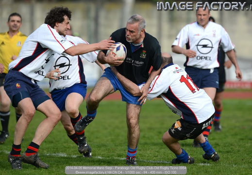 2014-04-05 Memorial Mario Siepi - Parabiago Old Rugby Club-Old Rugby Ticino